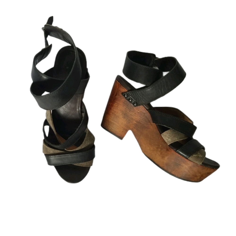 Rag & Bone wooden platform sandals